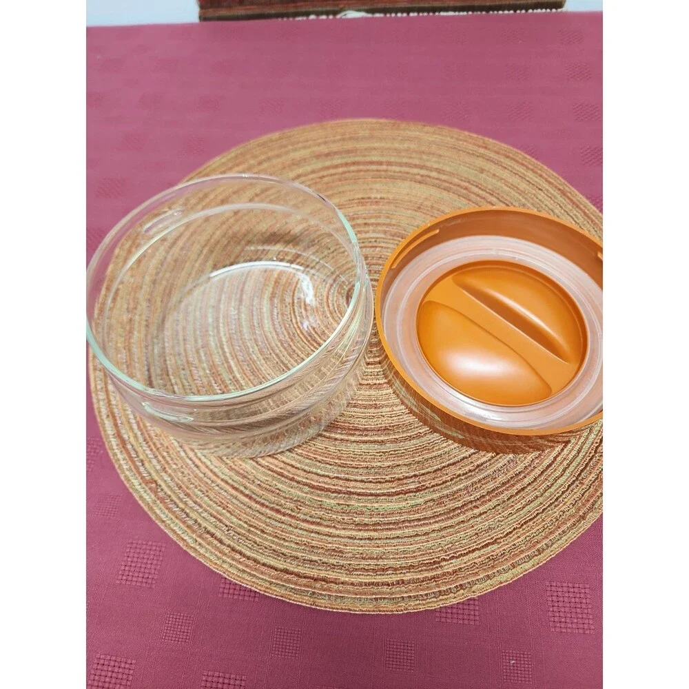 Vintage Pyrex Autumn Harvest Store 'n See Cannister